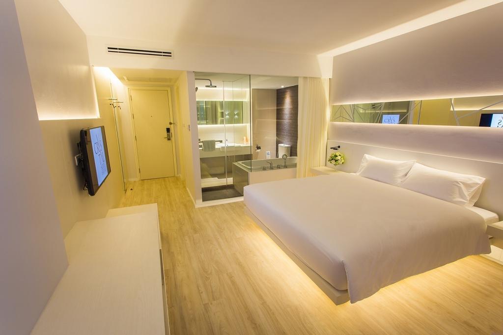 Crystal Hotel Hat Yai Rom bilde